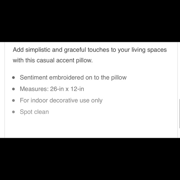 Allen + Roth “our nest” pillow 💜 - Picture 4 of 4